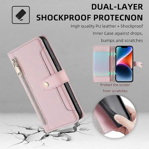 PinkZipper Plånboksfodral för Galaxy S22 5G