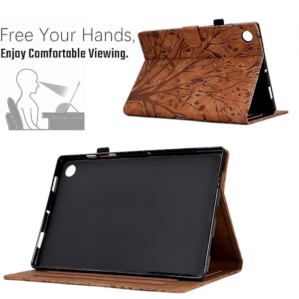 BrownTree Smart Läderfodral för Galaxy Tab A9