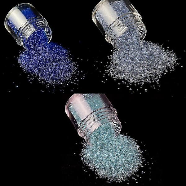 Dekorationer Mikro Nagel Caviar Pixie Kristaller För Naglar DIY