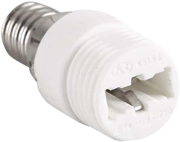 Paket E14 till G9 Keramisk Sockeladapter för LED, Halogen, CFL Glödlampor