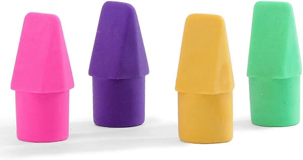 Pennvässare med sudd, Suddgummi för pennor, 120-pack