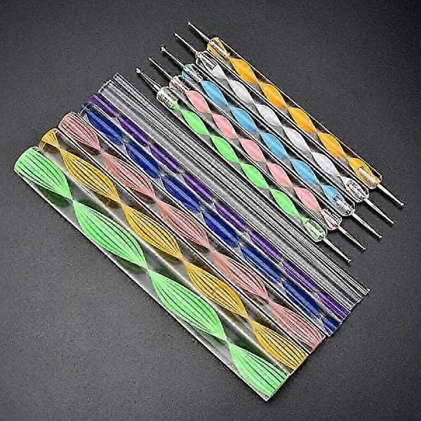 Verktygsset, 25 delars Mandala Dotting Tool Set