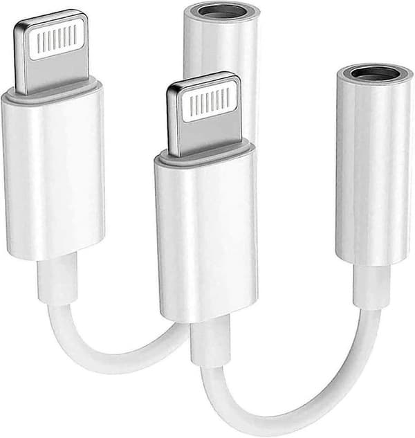 Förpackning - Apple Lightning till 3,5 mm hörlursuttagsadapter
