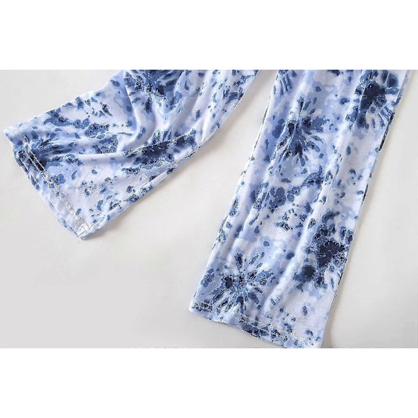Dam Plus Size Sommar Pyjamas Set Loungewear Sommar Pjs Set Bomulls Sovkläder