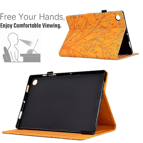 KhakiTree Smart Läderfodral för Galaxy Tab A9