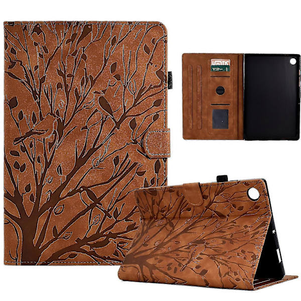 BrownTree Smart Läderfodral för Galaxy Tab A9