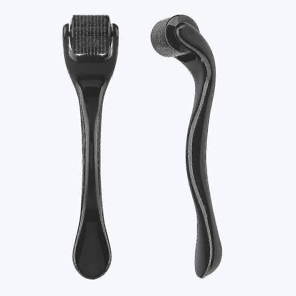 1.0mm, 540 Titanium Microneedle Roller Kompatibel med Ansikte Ansiktsrynkor Håravfall Bristningar Hårväxt Mikronålar