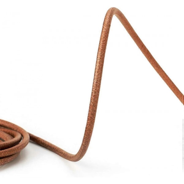 Hopprep med läderkula och trähandtag - 3 meter