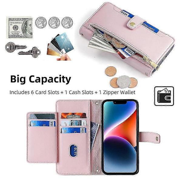 PinkZipper Plånboksfodral för Galaxy S22 5G