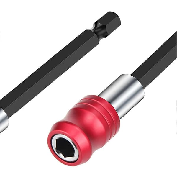 3-pack Snabbkopplings Magnetisk Bitshållare Verktygssats med 1/4\" Hex Skaft för Alla 1/4\" Drivbits