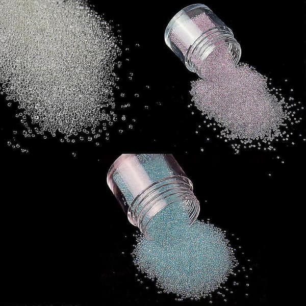 Dekorationer Mikro Nagel Caviar Pixie Kristaller För Naglar DIY