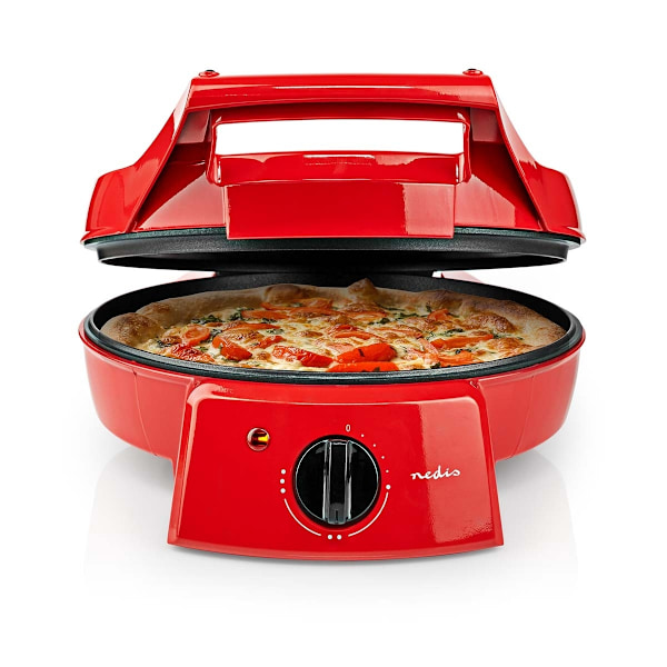 Nedis Pizzabager og Grill | 30 cm | Justerbar temperaturkontrol | 1800 W