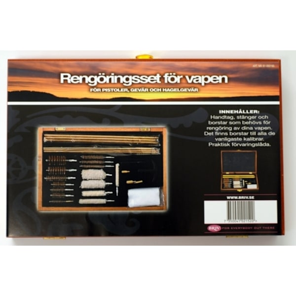 Briv Rengöringsset universal för vapen
