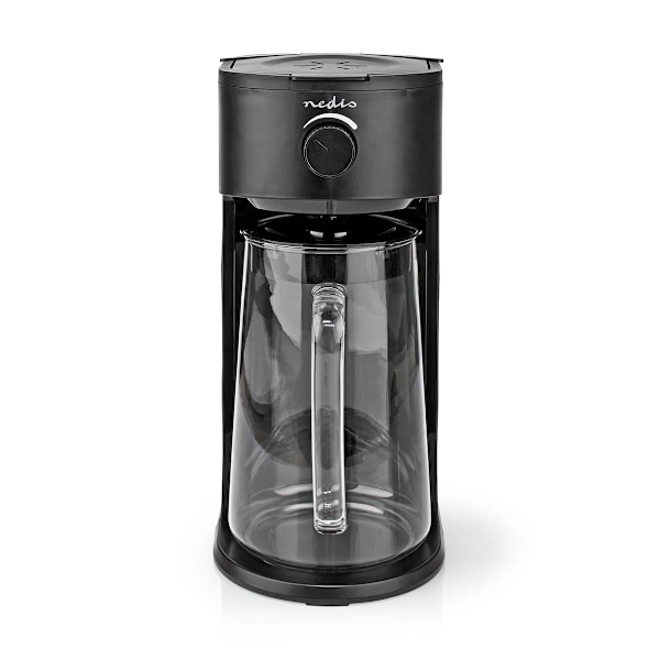 Nedis Jääkahvin & Jääteen Keitin | Kahvisuodatin | 2.5 l | 6 Kupit | Musta
