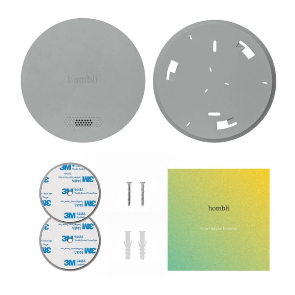 Hombli Smart Rökdetektor Grå