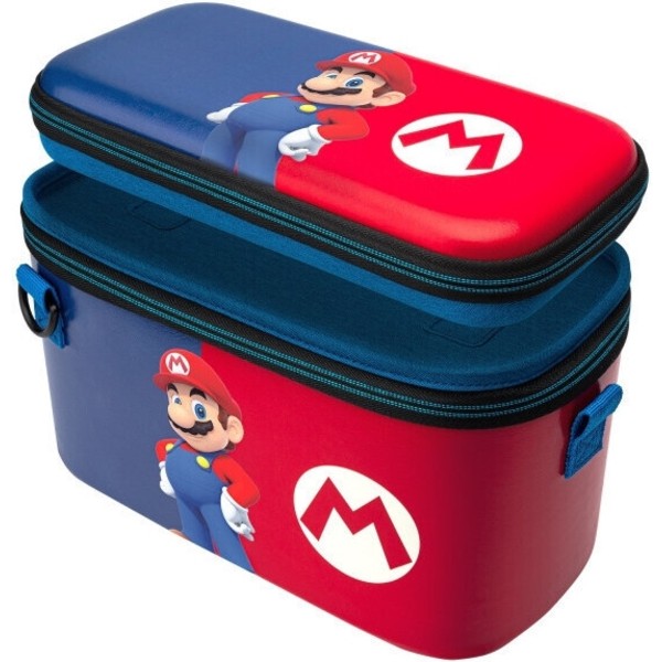 PDP Gaming Pull-N-Go Case - kuljetuslaukku, kytkin, Mario