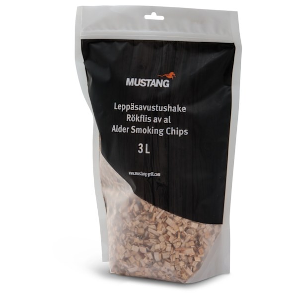 Rökspån av al, 3 liter, 500 gram