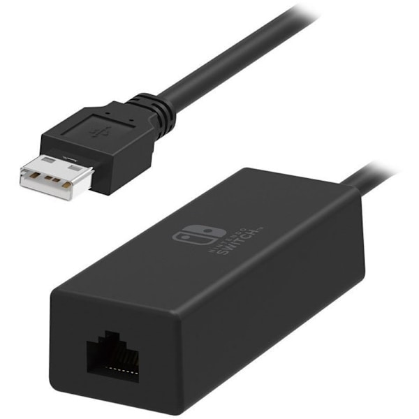 Hori Wired Internet LAN Adapter -nätadapter för kabelanslutning till internet, Switch.