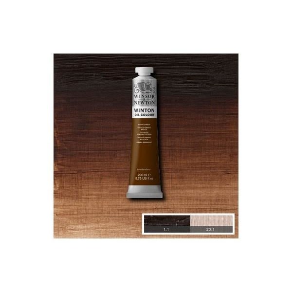 Winton Oil Col 200Ml (03) Burnt Umber 076