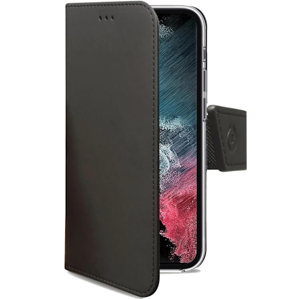 Celly Wallet Case Galaxy S23 Ultra 5G Svart Svart