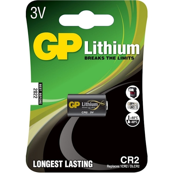 GP Litiumbatteri, CR2, 1-pack