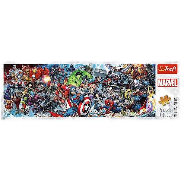 Trefl Marvel Universe panoramapussel, 1000 bitar