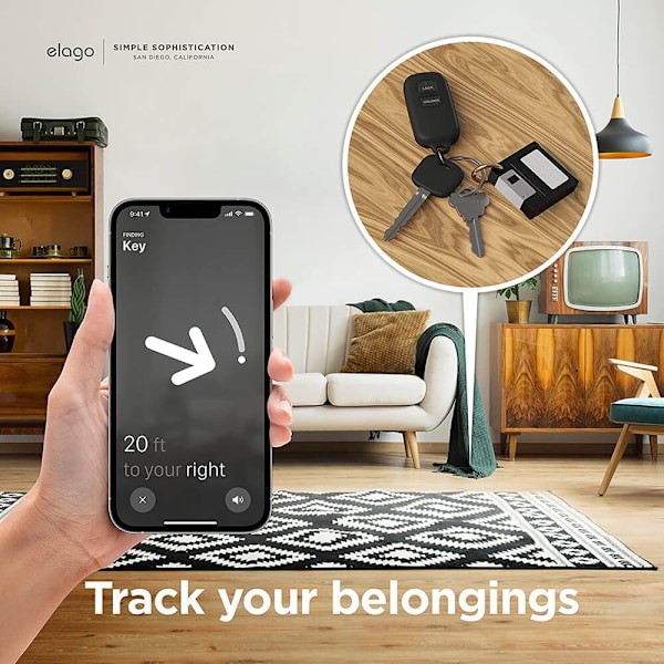 elago Etui AirTag Diskett