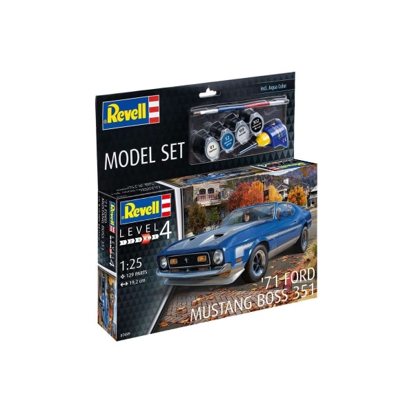 Revell Model Set 71 Ford Mustang Boss 351 1:25