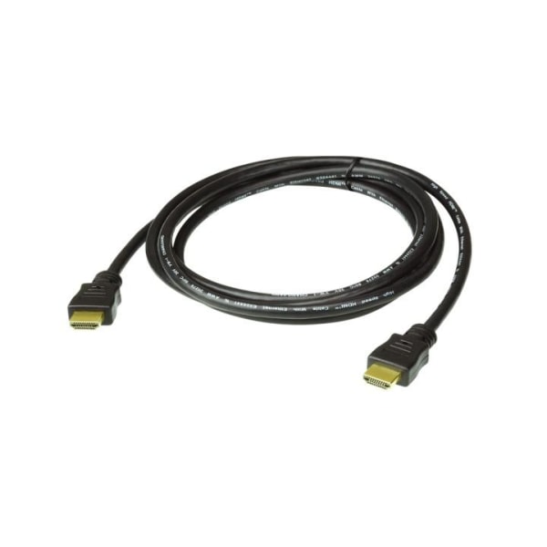 ATEN 1M HDMI 2.0 Cable M/M 30AWG Gold Black