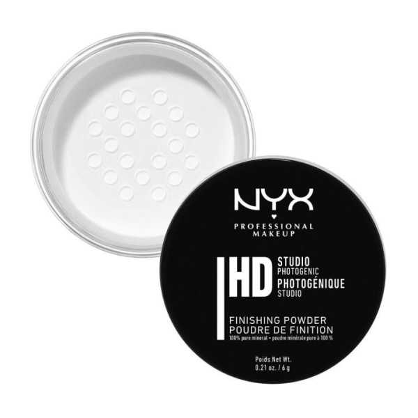 NYX PROF. MAKEUP HD Studio -viimeistelypuuteri - läpikuultava