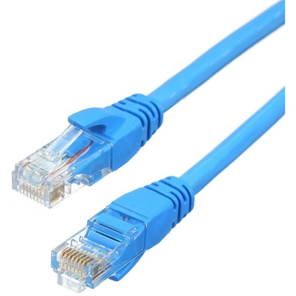 NORDIQZENZ Netværkskabel UTP RJ45 Cat6 1m, Blå