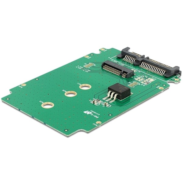 DeLOCK sovitin, 22-pinninen SATA - M.2, 6Gb/s, vihreä
