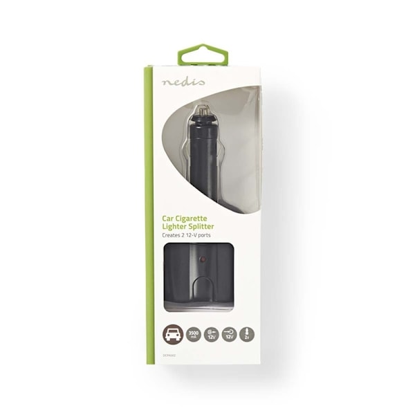 Nedis Universal DC Power Adapters | Biladapter | 120 W | Inspänning: 12 V DC | 12 V DC | Maximal utgångsström per port: 10 A | Svart