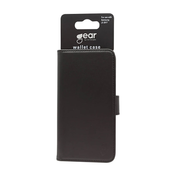 GEAR Wallet Sort - Samsung J3 2017 Svart