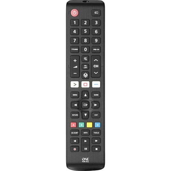 One For All URC 4910 universalfjärrkontroll för Samsung TV-apparater