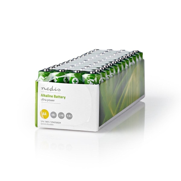 Nedis Alkaline Batteri AA | 1.5 V DC | 48-Pakke