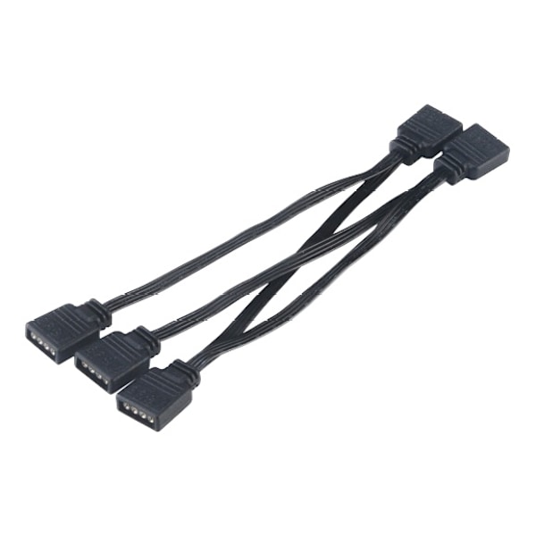 Akasa 4-in-1 RGB LED connector multiplier cable