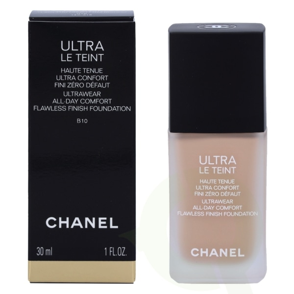 Chanel Ultra Le Teint Flawless Finish Fluid Foundation 30 ml B10