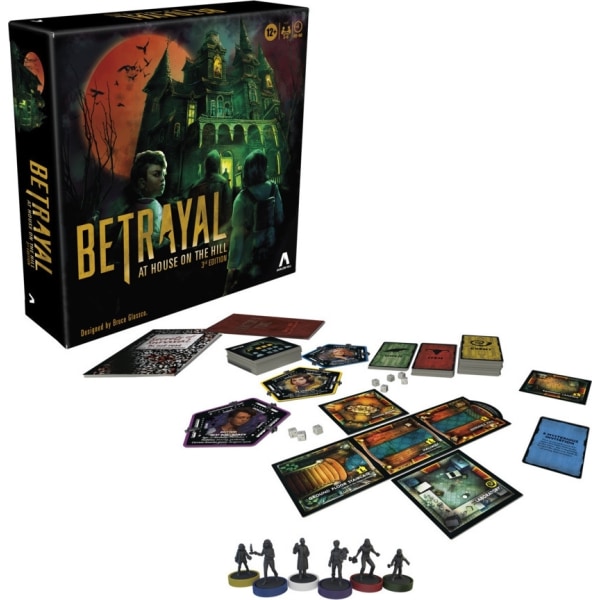 Hasbro Avalon Hill Betrayal at House on the Hill 3rd edition -lautapeli, EN