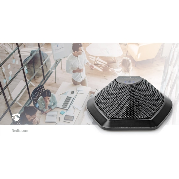 Nedis Mikrofon | Används för: Dator / Skrivbord | Trådbundet | 1x USB