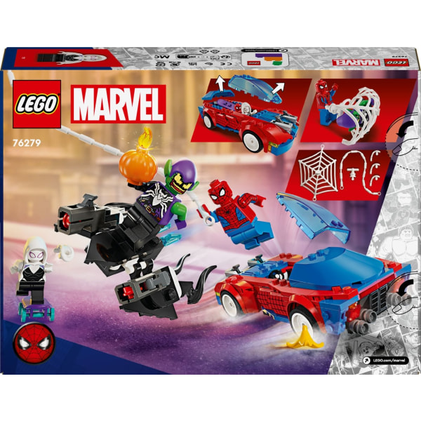 LEGO Super Heroes Marvel 76279 - Spider-Man Race Car & Venom Gr
