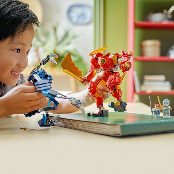 LEGO Ninjago 71808  - Kai's Elemental Fire Mech