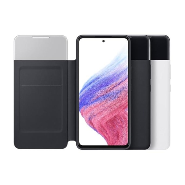 Samsung S-View Wallet Cover Galaxy A53 Black Svart