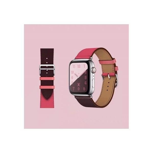 PU-nahkaranneke Apple Watch 42/44 mm, tummansininen