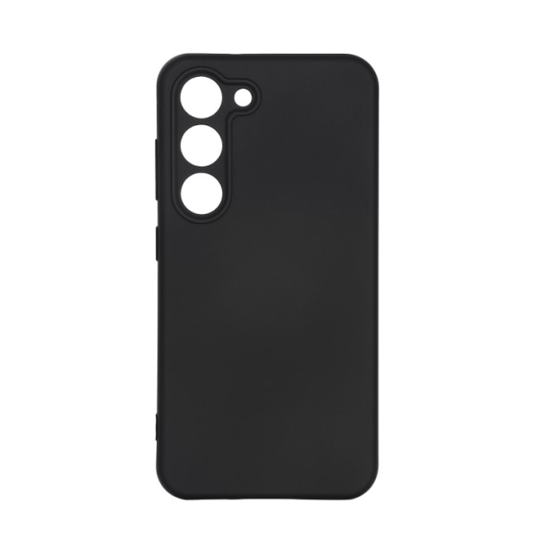 Essentials Samsung Galaxy S23 silicone back cover, black Svart