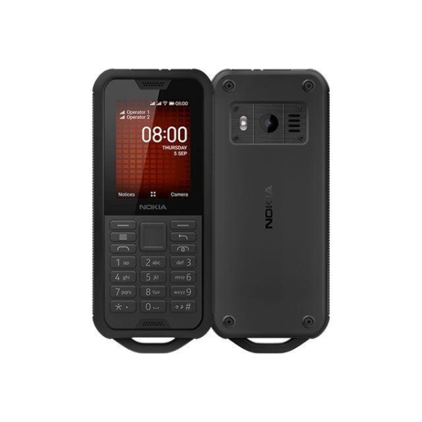 Nokia 800 Tough Dualsim, Svart