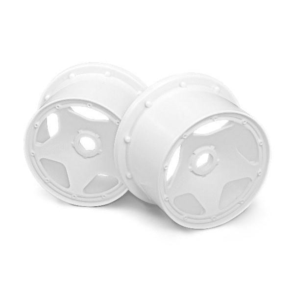 HPI Super Star Wheel White (120X75Mm/2Pcs)