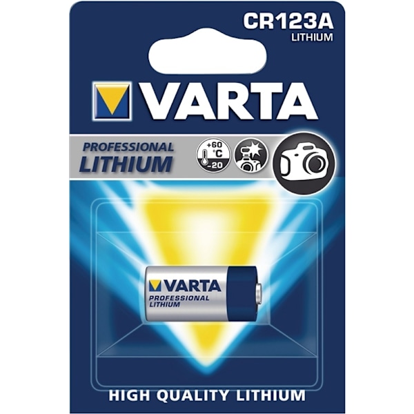 Varta Litium Tionyylikloridi Paristo ER14505 | 3 V DC | 1430 mAh | 1 - Läpipainopakkaus | Harmaa / Hopea