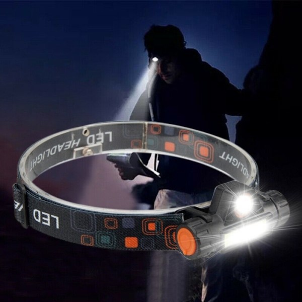 Ladattava otsalamppu 1xQ5+1xCOB