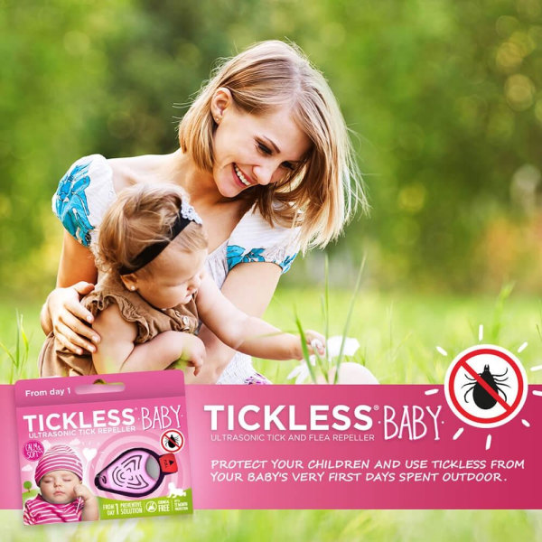 TICKLESS Tick Repellent  Baby/Kid Pink